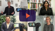 Each video features a different sustainability expert discussing a particular skillset, coming together to reveal what makes a successful sustainability leader. (Scroll down to play videos)